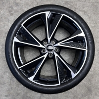 21 inch originele RS velgen + zomerbanden Audi A6 4K0601025DA set 2