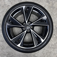 21 inch originele RS velgen + zomerbanden Audi A6 4K0601025DA set 2