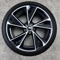 21 inch originele RS velgen + zomerbanden Audi A6 4K0601025DA set 3