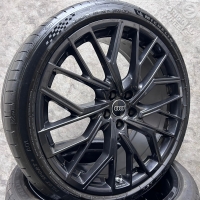 21 inch originele Audi Sport velgen + zomerbanden Audi A6 4P0601025AT