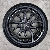 21 inch originele Audi Sport velgen + zomerbanden Audi A6 4P0601025AT