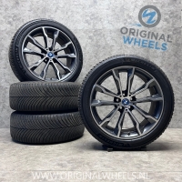 20 inch velgen + all season banden BMW X3 X4 G01 G02 style 699 M 8010268 | 8010269