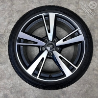 18 inch originele Audi sport velgen +  zomerbanden Audi A3 S3 8Y 8Y0601025N (set B)