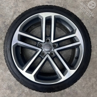 18 inch originele velgen + zomerbanden Audi A3 S3 8V0601025DG
