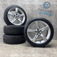 18 inch originele velgen + winterbanden Audi A4 B9 B8 80A601025BE set 2