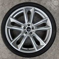 21 inch originele velgen + zomerbanden Audi A8 S8 A7 S7 4G8601025BF