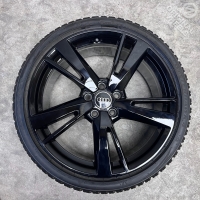 19 inch originele audi sport velgen + winterbanden Audi A3 S3 RS3 8V0601025GD zwart