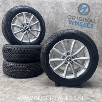 16 inch originele velgen + winterbanden BMW 2 serie F45 F46 style 471 6855080 (set B)