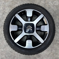 17 inch originele velgen + winterbanden Citroen C4 Cactus 9800494077