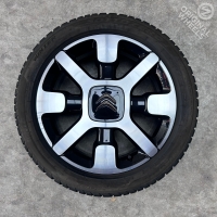 17 inch originele velgen + winterbanden Citroen C4 Cactus 9800494077
