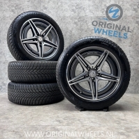 19 inch originele AMG velgen + winterbanden Mercedes EQC A2934010700 set A