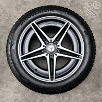 19 inch originele AMG velgen + winterbanden Mercedes EQC A2934010700 set A