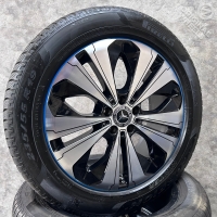 19 inch originele AMG velgen + winterbanden Mercedes EQC A2934011300 A2934010200