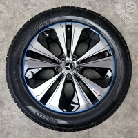19 inch originele AMG velgen + winterbanden Mercedes EQC A2934011300 A2934010200