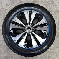19 inch originele AMG velgen + winterbanden Mercedes EQC A2934011300 A2934010200