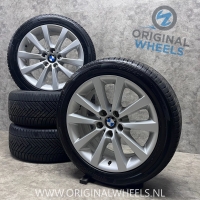 18 inch originele velgen + all season banden BMW 5 serie F10 F11 Styling 328