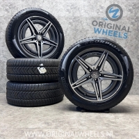 19 inch originele AMG velgen + winterbanden Mercedes EQC A2934010700 set B