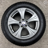 18 inch originele velgen + winterbanden Mercedes GLC - ML A2534010800 set B