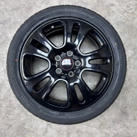 17 inch originele velgen + zomerbanden Mini JCW 6855119 style 510
