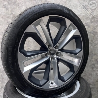 21 inch originele velgen + zomerbanden Audi Q7 4M0601025AK
