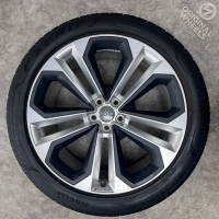 21 inch originele velgen + zomerbanden Audi Q7 4M0601025AK
