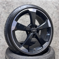 19 inch originele rotor velgen + zomerbanden Audi RS3 8V0601025FD | 8V0601025FA