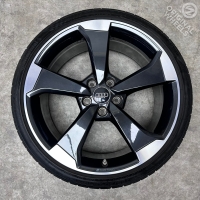 19 inch originele rotor velgen + zomerbanden Audi RS3 8V0601025FD | 8V0601025FA