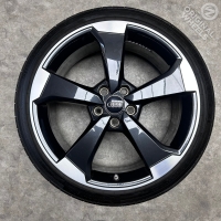 19 inch originele rotor velgen + zomerbanden Audi RS3 8V0601025FD | 8V0601025FA