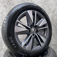 17 inch originele velgen + zomerbanden Skoda Karoq 57A601025AA