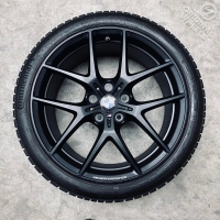 18 inch originele M velgen + winterbanden BMW 1 serie F40 style 554 M 8092354 set A
