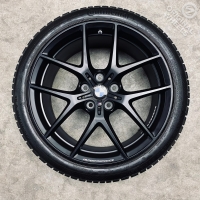 18 inch originele M velgen + winterbanden BMW 1 serie F40 style 554 M 8092354 set B