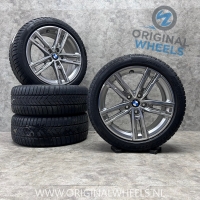 17 inch originele velgen + winterbanden BMW 1 2 serie F40 F44 style 550 M 8053523