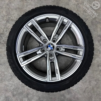 17 inch originele velgen + winterbanden BMW 1 2 serie F40 F44 style 550 M 8053523