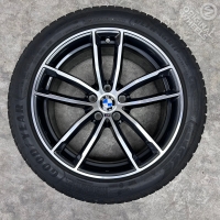 18 inch originele velgen + winterbanden BMW 5 serie G30 G31 style 662 8093405