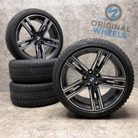 19 inch originele velgen + winterbanden BMW 5 serie G30 G31 style 727 M  8090019 | 8090020