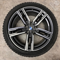 19 inch originele velgen + winterbanden BMW 5 serie G30 G31 style 727 M  8090019 | 8090020
