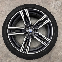 19 inch originele velgen + winterbanden BMW 5 serie G30 G31 style 727 M  8090019 | 8090020
