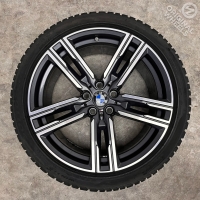 19 inch originele velgen + winterbanden BMW 5 serie G30 G31 style 727 M  8090019 | 8090020