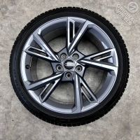 18 inch originele velgen + zomerbanden Audi A3 S3 8Y 8Y060102G set B