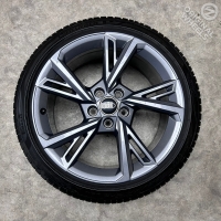 18 inch originele velgen + zomerbanden Audi A3 S3 8Y 8Y060102G set B