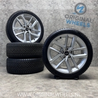 18 inch originele velgen + all season banden Audi A5 S5 S line 8W0601025FL set B