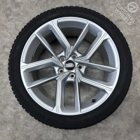 18 inch originele velgen + all season banden Audi A5 S5 S line 8W0601025FL set B
