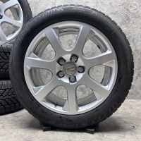 17 inch originele velgen + winterbanden Audi A4 B9 B8