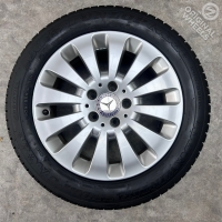 16 inch originele velgen + winterbanden Mercedes C klasse W204 A2044010307