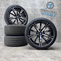 20 inch originele velgen + zomerbanden BMW 5 serie I5 style 938 M 5A324E6 5A324E7