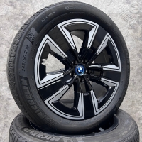 19 inch originele velgen + winterbanden BMW IX3 G08 styling 842 6895627 set B