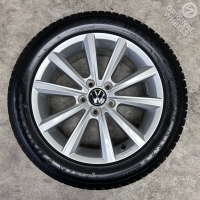 17 inch originele Merano velgen + winterbanden Volkswagen Passat 3G0071497C set B