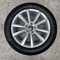17 inch originele Merano velgen + winterbanden Volkswagen Passat 3G0071497C set B