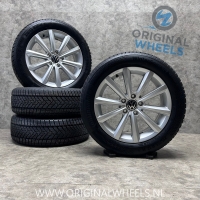 17 inch originele Merano velgen + winterbanden Volkswagen Passat 3G0071497C set B