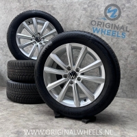 17 inch originele Merano velgen + winterbanden Volkswagen Passat 3G0071497C set C